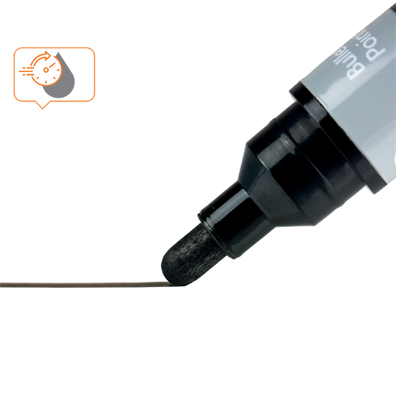 Rotuladores De Tinta Líquida Nobo Con Punta Cónica, 10 Unidades Surtidos
