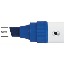 Rotuladores Glide Jumbo Nobo Con Punta Biselada, 4 Unidades Azul