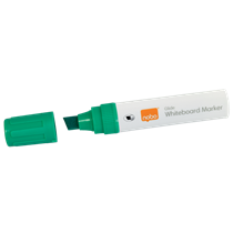 Rotuladores Glide Jumbo Nobo Con Punta Biselada, 4 Unidades Verde