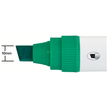 Rotuladores Glide Jumbo Nobo Con Punta Biselada, 4 Unidades Verde