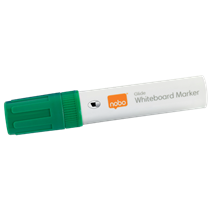 Rotuladores Glide Jumbo Nobo Con Punta Biselada, 4 Unidades Verde