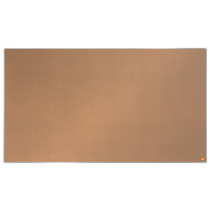 Tablero De Anuncios De Corcho De Formato Panorámico Nobo Impression Pro De 1220X690 Mm Natural