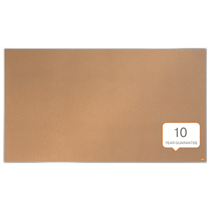 Tablero De Anuncios De Corcho De Formato Panorámico Nobo Impression Pro De 1220X690 Mm Natural