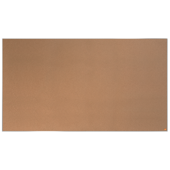 Tablero De Anuncios De Corcho De Formato Panorámico Nobo Impression Pro De 1880X1060 Mm Natural