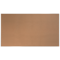 Tablero De Anuncios De Corcho De Formato Panorámico Nobo Impression Pro De 1880X1060 Mm Natural