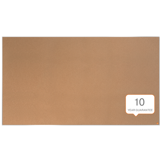 Tablero De Anuncios De Corcho De Formato Panorámico Nobo Impression Pro De 1880X1060 Mm Natural