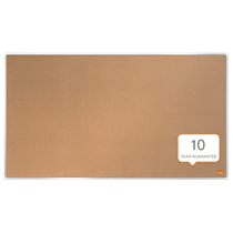 Tablero De Anuncios De Corcho De Formato Panorámico Nobo Impression Pro De 710X400 Mm Natural