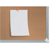 Tablero De Anuncios De Corcho De Formato Panorámico Nobo Impression Pro De 710X400 Mm Natural