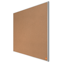 Tablero De Anuncios De Corcho De Formato Panorámico Nobo Impression Pro De 890X500 Mm Natural