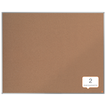 Tablero De Anuncios De Corcho Nobo Essence De 1500X1200 Mm Natural