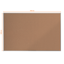 Tablero De Anuncios De Corcho Nobo Essence De 1800X1200 Mm Natural