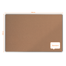 Tablero De Anuncios De Corcho Nobo Premium Plus De 1500X1000Mm Natural