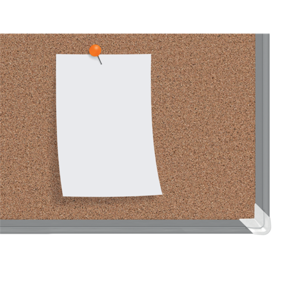 Tablero De Anuncios De Corcho Nobo Premium Plus De 1500X1200Mm Natural