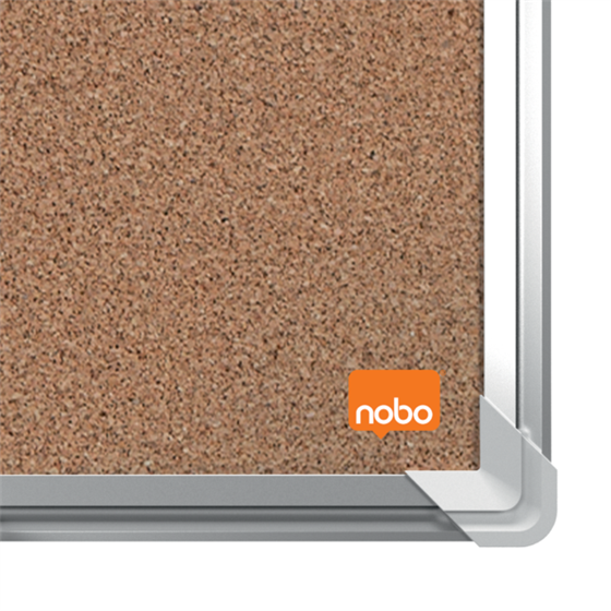 Tablero De Anuncios De Corcho Nobo Premium Plus De 1500X1200Mm Natural