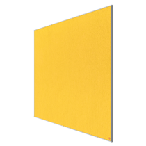 Tablero De Anuncios De Fieltro De Formato Panorámico Nobo Impression Pro De 1880X1060 Mm Amarillo
