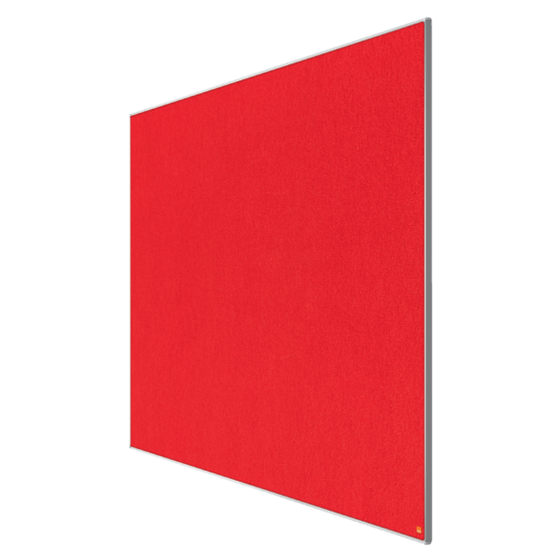 Tablero De Anuncios De Fieltro De Formato Panorámico Nobo Impression Pro De 1880X1060 Mm Rojo