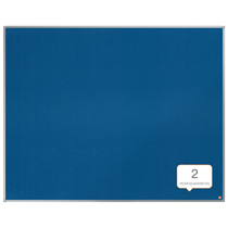 Tablero De Anuncios De Fieltro Nobo Essence De 1500X1200 Mm Azul