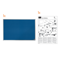 Tablero De Anuncios De Fieltro Nobo Essence De 1500X1200 Mm Azul