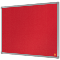 Tablero De Anuncios De Fieltro Nobo Essence De 600X450 Mm Rojo