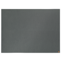Tablero De Anuncios De Fieltro Nobo Impression Pro De 1200X900 Mm Gris