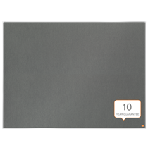 Tablero De Anuncios De Fieltro Nobo Impression Pro De 1200X900 Mm Gris