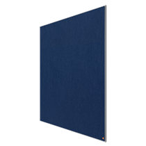 Tablero De Anuncios De Fieltro Nobo Impression Pro De 1800X1200 Mm Azul