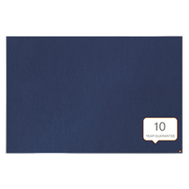 Tablero De Anuncios De Fieltro Nobo Impression Pro De 1800X1200 Mm Azul