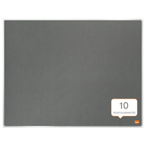Tablero De Anuncios De Fieltro Nobo Impression Pro De 600X450 Mm Gris