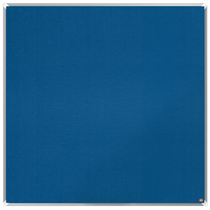 Tablero De Anuncios De Fieltro Nobo Premium Plus 1200X1200 Mm Azul