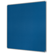 Tablero De Anuncios De Fieltro Nobo Premium Plus 1200X1200 Mm Azul