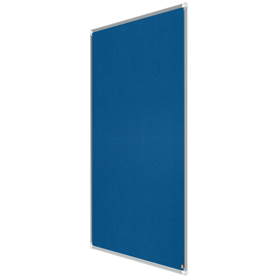 Tablero De Anuncios De Fieltro Nobo Premium Plus 1200X1200 Mm Azul