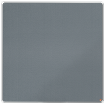 Tablero De Anuncios De Fieltro Nobo Premium Plus 1200X1200 Mm Gris