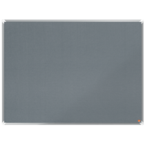 Tablero De Anuncios De Fieltro Nobo Premium Plus 1200X900 Mm Gris