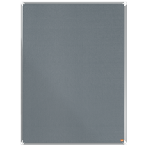 Tablero De Anuncios De Fieltro Nobo Premium Plus 1200X900 Mm Gris