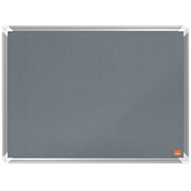 Tablero De Anuncios De Fieltro Nobo Premium Plus De 600X450Mm Gris