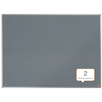 Tablero De Noticias De Fieltro Nobo Essence 1200X900Mm Gris