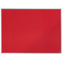 Tablero De Noticias De Fieltro Nobo Essence 1200X900Mm Rojo