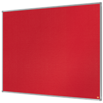 Tablero De Noticias De Fieltro Nobo Essence 1200X900Mm Rojo