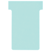 Tarjetas De Planificación Nobo T-Card - Tamaño 2 Azul Claro