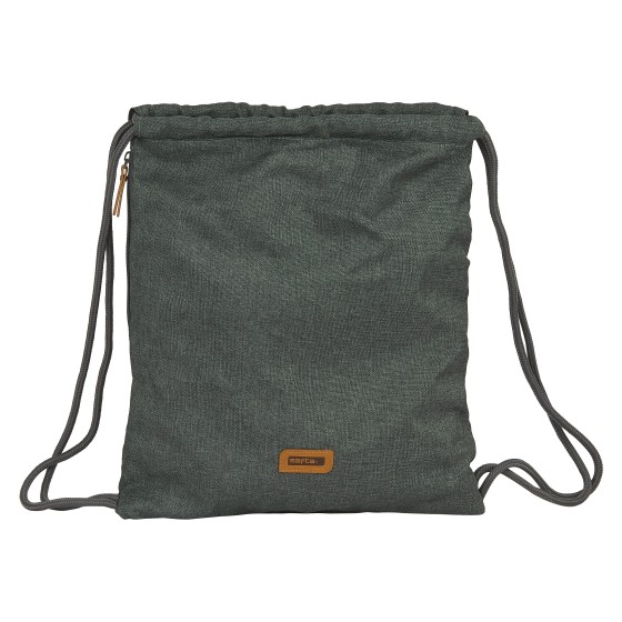 Saco Mochila SAFTA Carbon Cremallera Lateral 35 x 45 x cm.