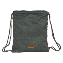 Saco Mochila SAFTA Carbon Cremallera Lateral 35 x 45 x cm.