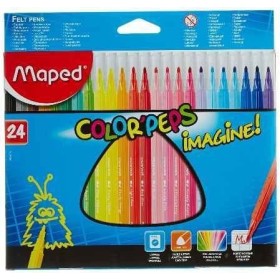 Rotuladores MAPED Imagine Caja x 24 Colores