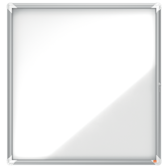 Vitrina De Exteriores Nobo Para 12 Hojas A4 Con Superficie Blanca Magnética Blanco