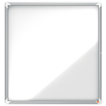 Vitrina De Exteriores Nobo Para 12 Hojas A4 Con Superficie Blanca Magnética Blanco