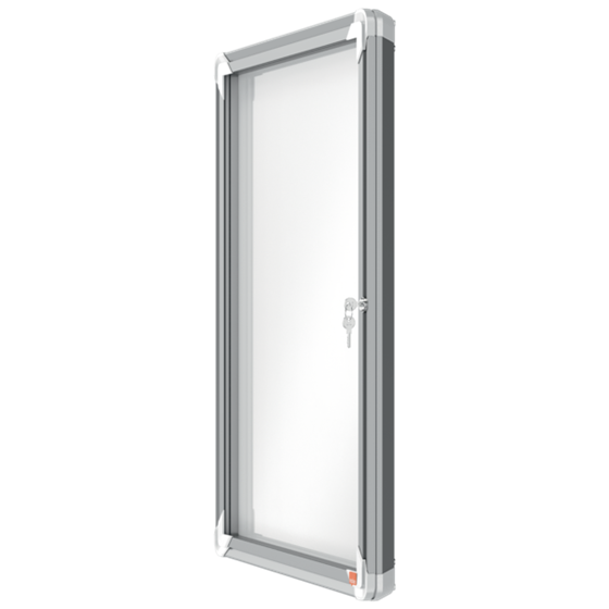 Vitrina De Exteriores Nobo Para 4 Hojas A4 Con Superficie Blanca Magnética Blanco