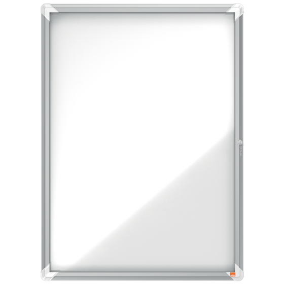 Vitrina De Exteriores Nobo Para 9 Hojas A4 Con Superficie Blanca Magnética Blanco