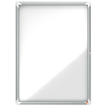 Vitrina De Exteriores Nobo Para 9 Hojas A4 Con Superficie Blanca Magnética Blanco