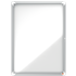 Vitrina De Interior Nobo Para 9 Hojas A4 Con Superficie Blanca Magnética Blanco