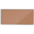 Vitrina Nobo Premium Plus De Puerta Corredera Con Fondo De Corcho 27 X A4 Hojas Natural