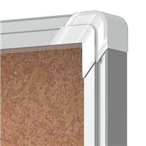 Vitrina Nobo Premium Plus De Puerta Corredera Con Fondo De Corcho 27 X A4 Hojas Natural